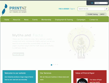 Tablet Screenshot of printnz.co.nz